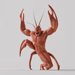 the action figure is posed for a photo
