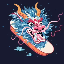 an image of an animal with long manes