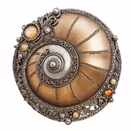 a close up of a metal object