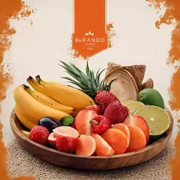 a big plate filled with lots of fresh fruit