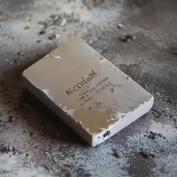 the back of a box of cigarettes on the ground