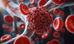 a person holding a red substance in their hands