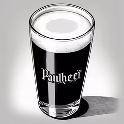 an illustration of an alcoholic drink in the glass