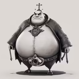 an animated character is seen with a gun in front of him