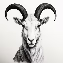 an animal that is drawing on paper