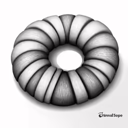 an image of a spiral shape made of concrete