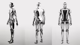 an animation representation of a body suit from the future