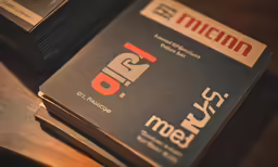 two books with some type of title on them