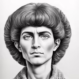 an artwork print of the character michael craton in term term