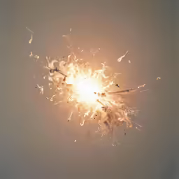 a fireworks is exploding in the air, during the night