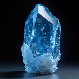 an iceberg is sitting on top of the table