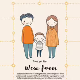 an art print with two women and one man holding hands and the words wear - room on