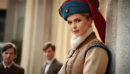 a man and a woman standing next to each other