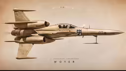 an illustration of an old model airplane flying in the sky