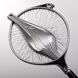 a piece of metal in a circular shape