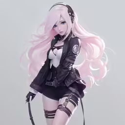 an animated image of a sexy asian woman