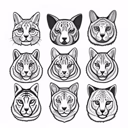 a group of cats