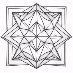 an image of a square with lines that look like hexagonal shapes