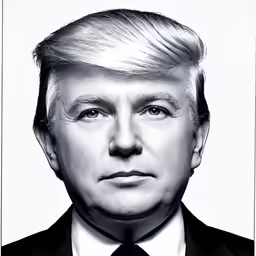 the president is posing for a black and white photo
