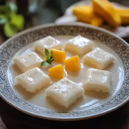 a plate that has some kind of food in it