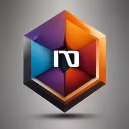 the letter j in a square shape with geometric shapes,a stylized geometric design with the letters p, t, and g in the center