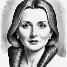 the portrait of lady ruth, who was released as a print by peter koss