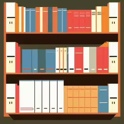 a bunch of books on some shelves,a bunch of books on a shelf in a library