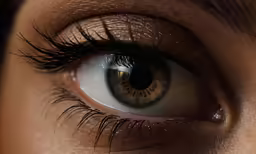 a close up shot of the center part of a human eye