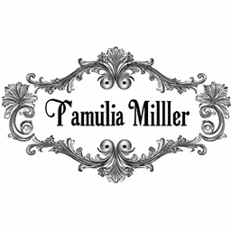a black and white photo of the name of a business