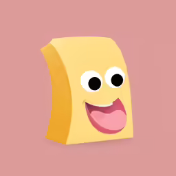 a box with eyes and a tongue