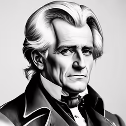 a black and white photo of thomas adams