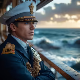 a man in a uniform posing for the camera