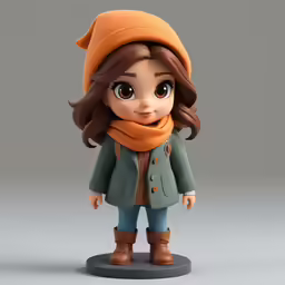 an action figure that is looking like a child