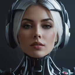 an image of a lady that is looking at something