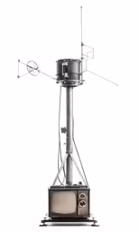 a picture of a metal object with wires attached