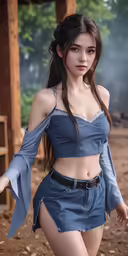 a close up of a person wearing clothing