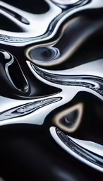 an art piece with white and black lines on it