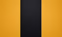 an abstract painting of yellow and black