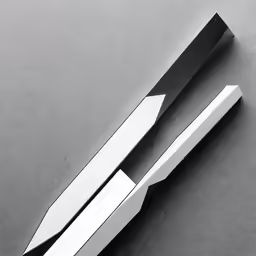 the black knife has one section open and has two knives in it