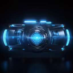 an object made out of a futuristic space vehicle