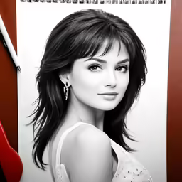 a beautiful young woman in a white top