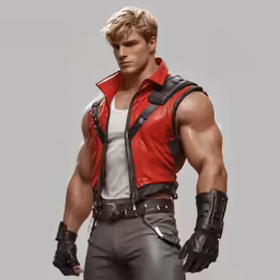 the character from devilman 2, standing in a pose