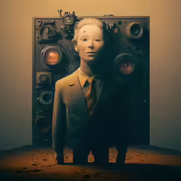 an image of a man wearing a suit and tie