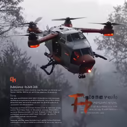 a poster of the new robinsons flying helicopter