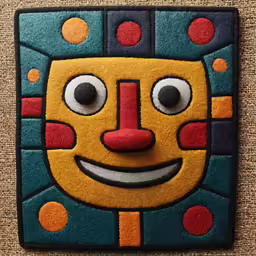 a close up view of a decorative object