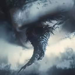 there is an image of a giant monster eye