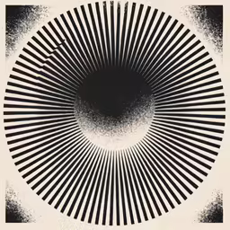 a drawing with different shapes on it