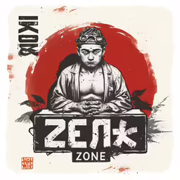 a picture of a man with his hand on a sign that says, zero zone