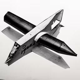an airplane in the air is being photographed