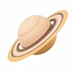 the solar system, with four planets and two of them orbited